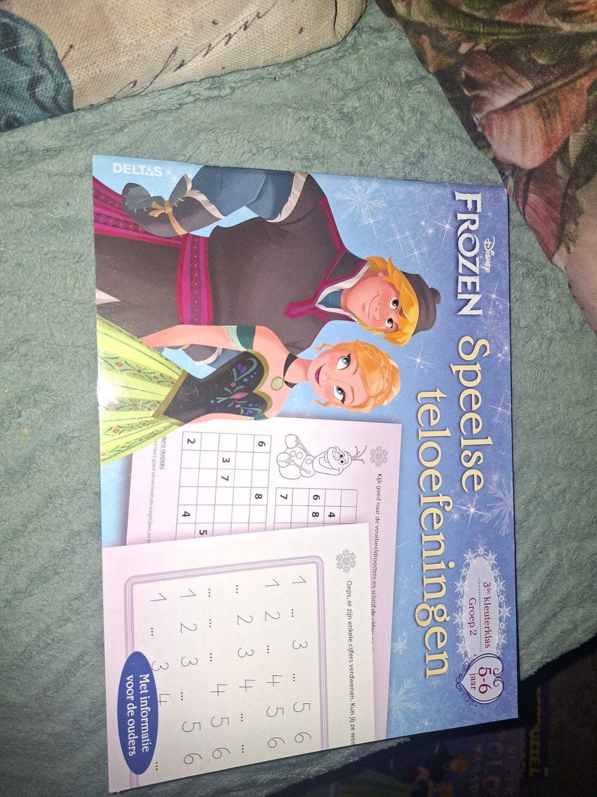 Frozen teloefeningen boek, Ophalen of Verzenden