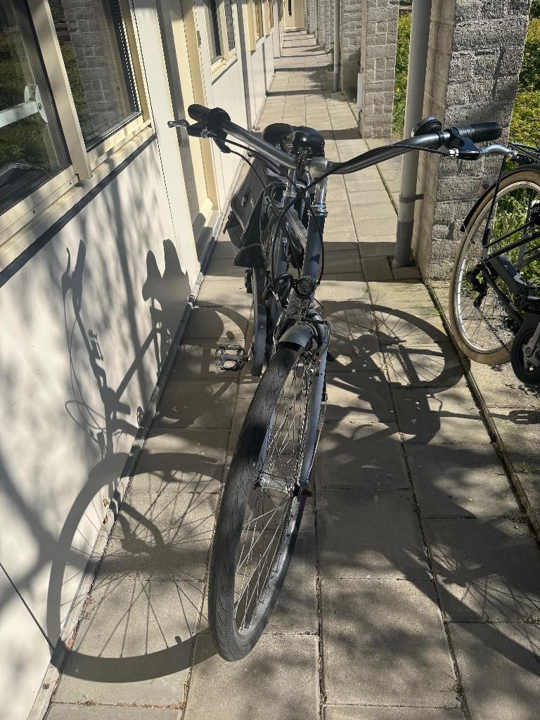Decathlon city bike Men's, Gebruikt, Velgrem, 49 tot 53 cm, Ophalen