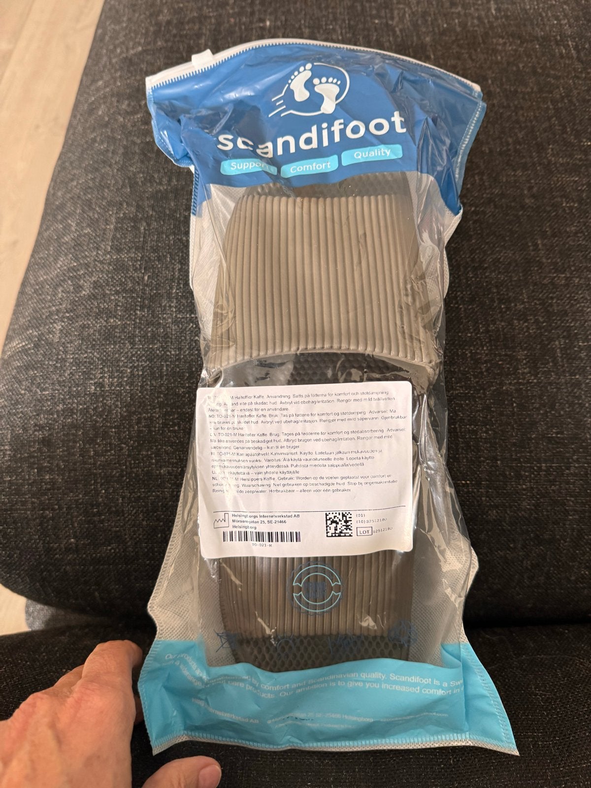 Nieuwe Scandifoot Hielspoor Slippers -Comfort & Kwaliteit, Ophalen, Nieuw, Overige typen
