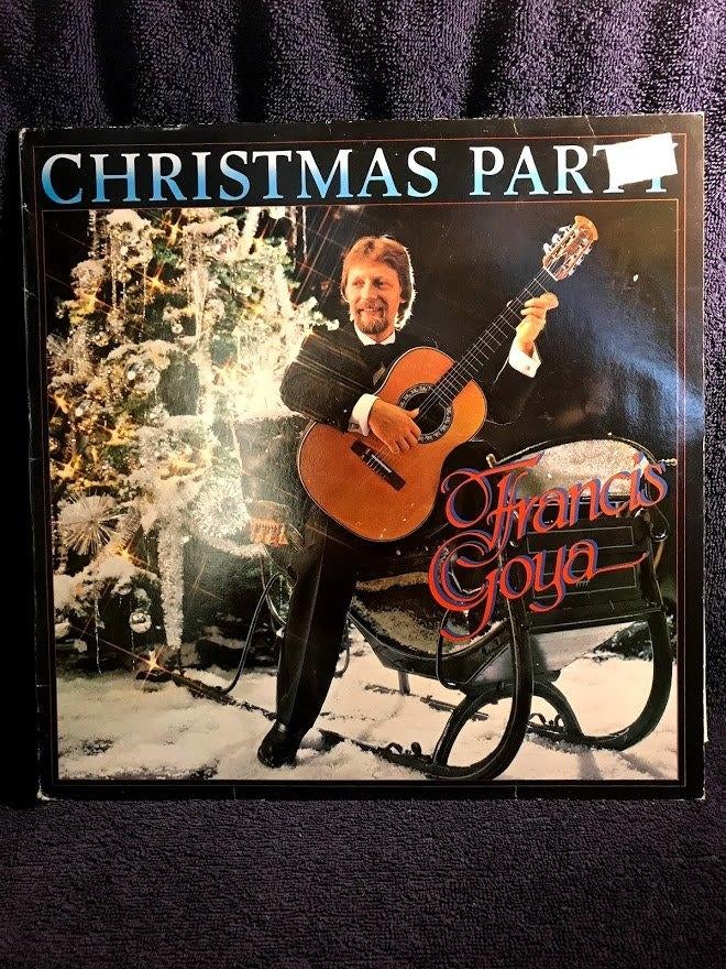 LP : Christmas Party - Francis Goya., Cd's en Dvd's, Vinyl | Wereldmuziek, Gebruikt, Beschermende buitenhoes, Inclusief binnenhoes