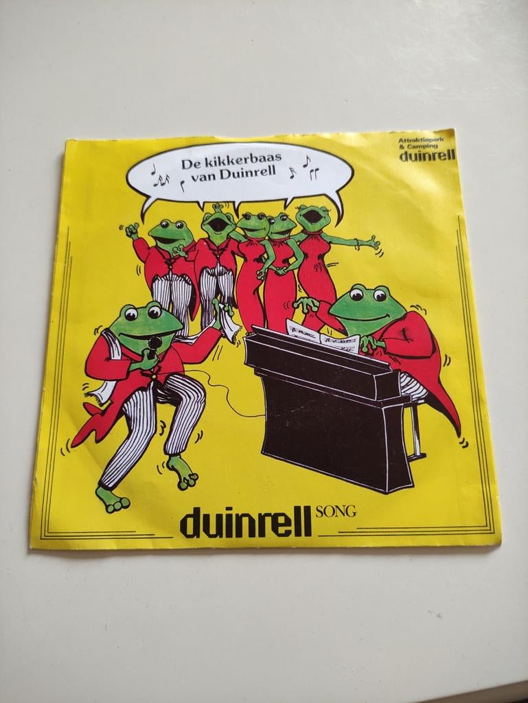 De Kikkerbaas van Duinrell - Single Vinyl (Attractiepark), Cd's en Dvd's, Ophalen of Verzenden, Zo goed als nieuw, Overige genres