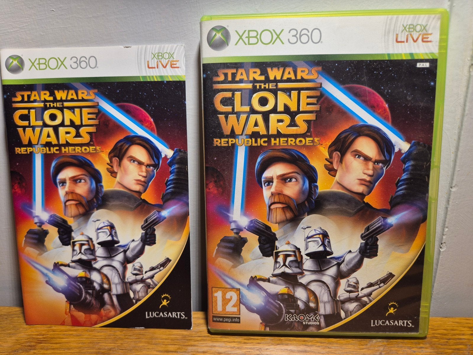 Star Wars the Clone Wars Republic Heroes XboX 360, Avontuur en Actie, 1 speler, Ophalen of Verzenden, Zo goed als nieuw