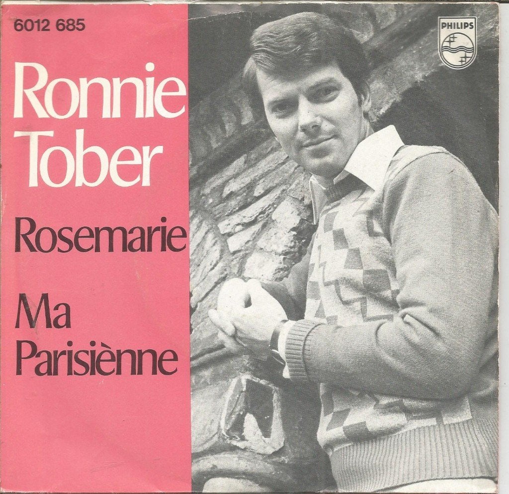 VERKOCHT Ronnie Tober – Rosemarie (1977), Gebruikt, Fotohoes, 7 inch, Ophalen of Verzenden
