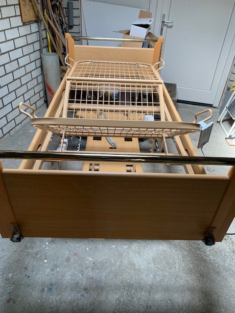 Hoog laag bed 90 x 200, Ophalen, Gebruikt