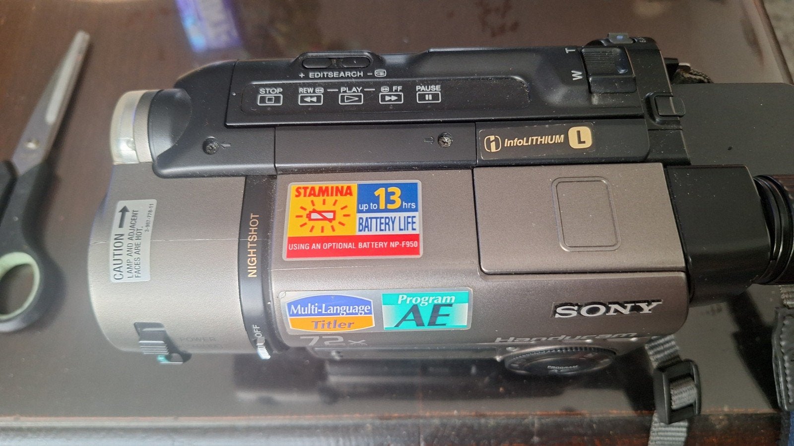 Sony CCD-TR515E Hi8 Video Camera Recorder met accessoires, Audio, Tv en Foto, Ophalen, Hi 8, Camera
