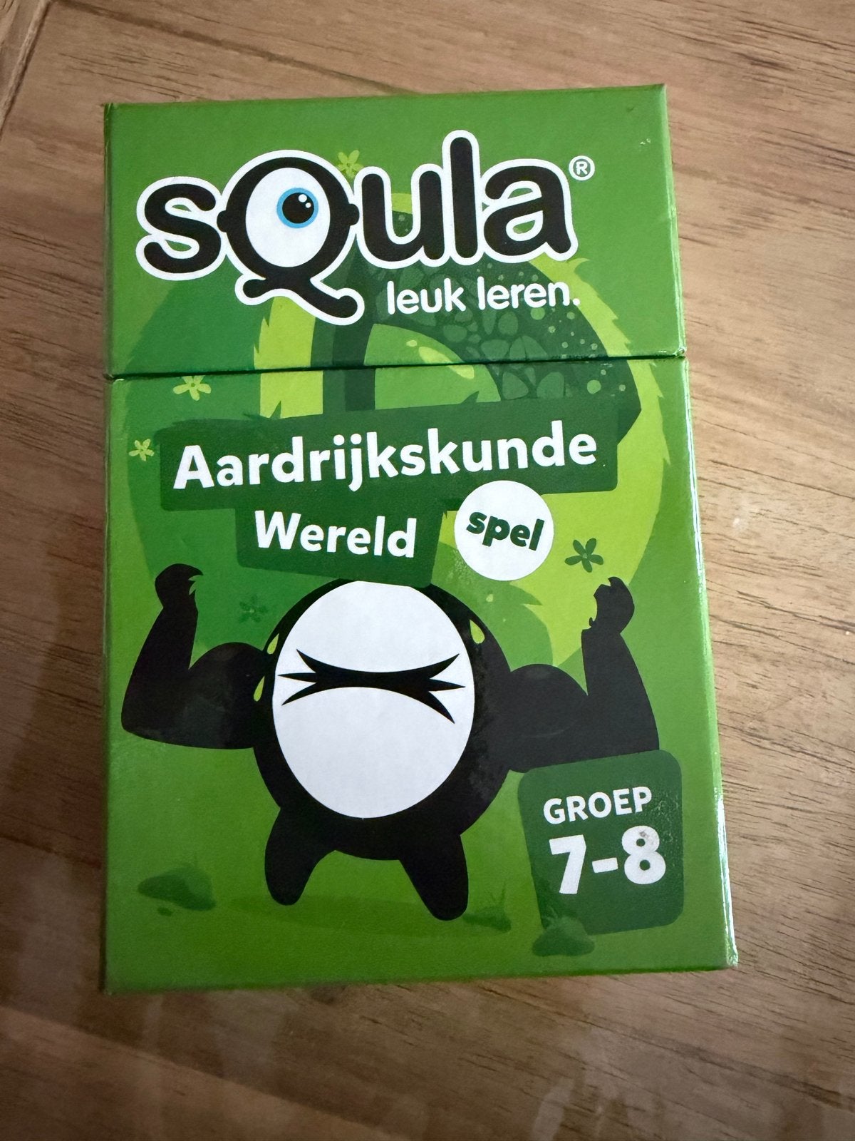Squla Aardrijkskunde Wereld spel - Groep 7-8, Een of twee spelers, Ophalen of Verzenden, Zo goed als nieuw