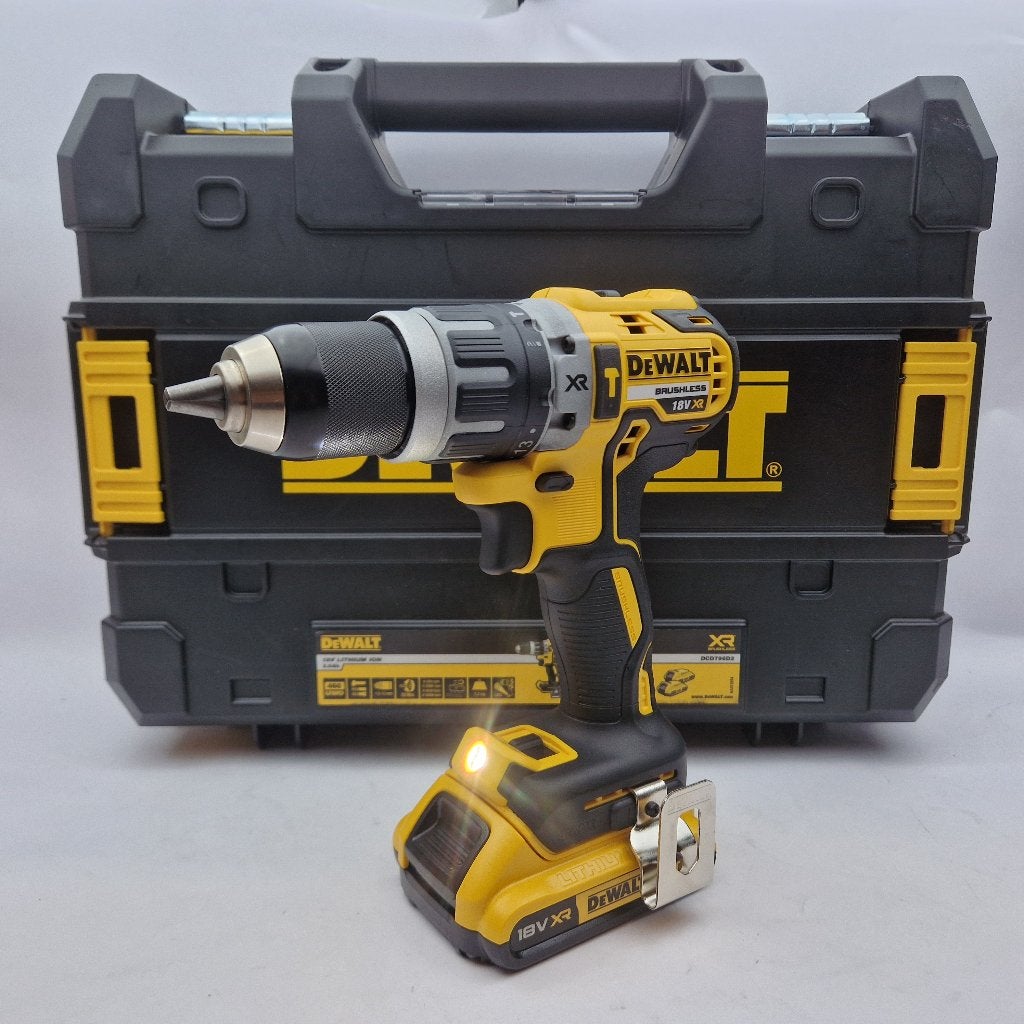 DeWalt DCD796 klopboor Incl Accu 2.0Ah + Koffer, 100 liter of meer, Verzenden, Gebruikt