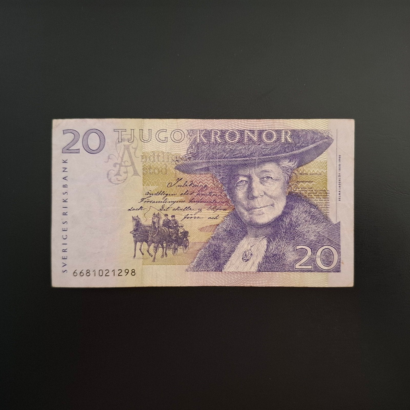 20 kronen Zweden #066, Verzenden, Overige landen, Los biljet
