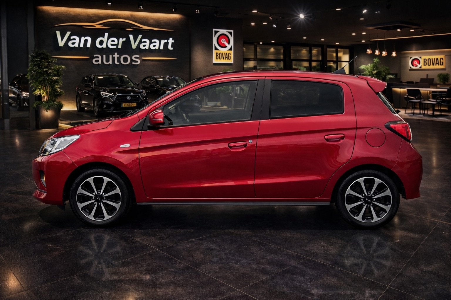 Mitsubishi Space Star 1.2 Instyle AUTOMAAT LMV NAVI, Auto's, Mitsubishi, Dealer onderhouden, Gebruikt, 3 cilinders, Geïmporteerd