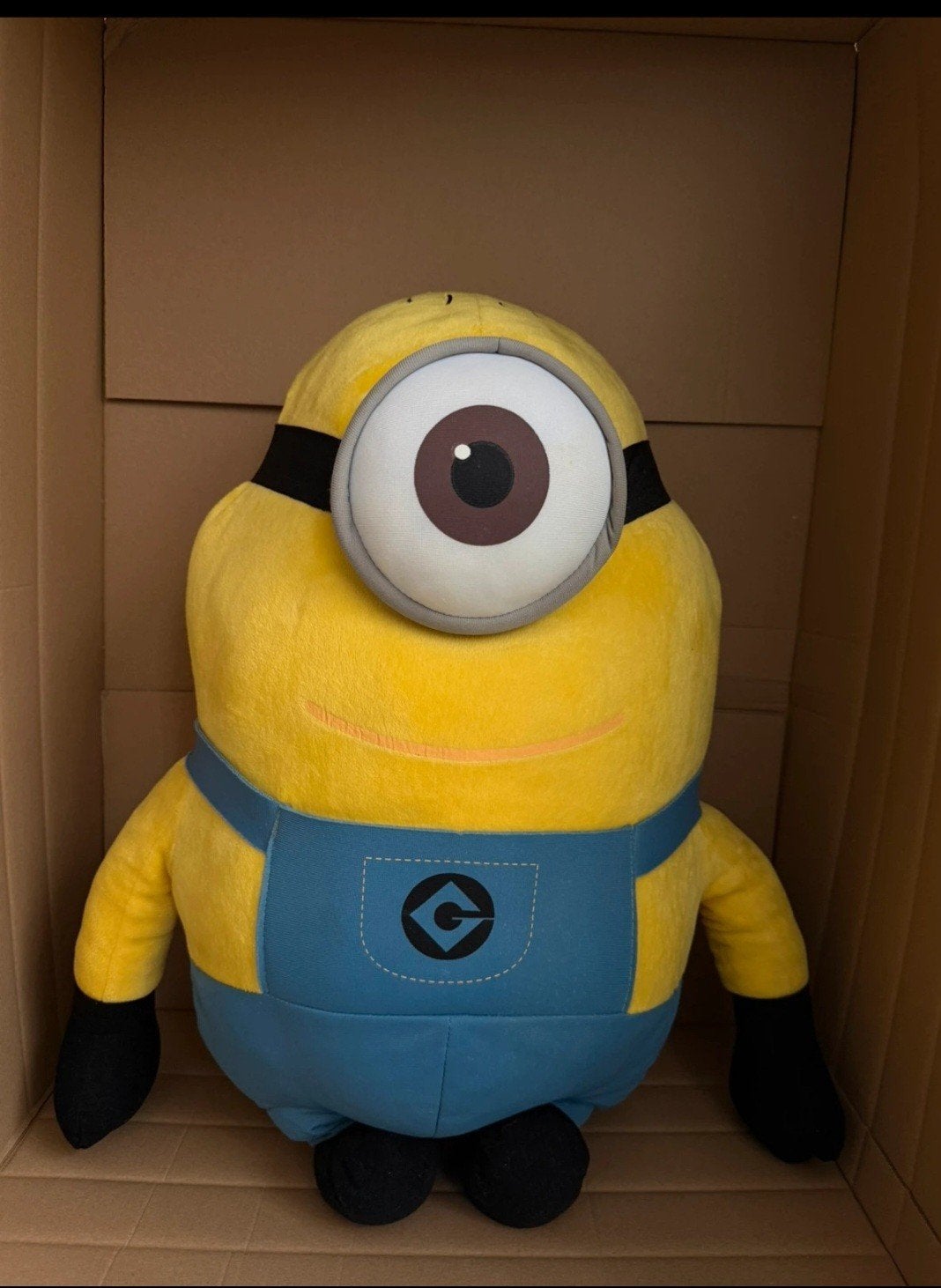 minion knuffel stuart, Ophalen of Verzenden, Zo goed als nieuw, Overige typen