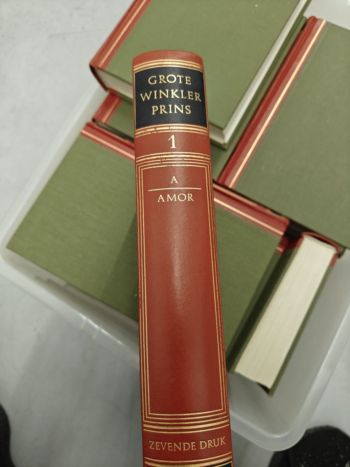 Grote Winkler Prins Encyclopedie - Complete set, Ophalen, Gelezen, Algemeen, Complete serie