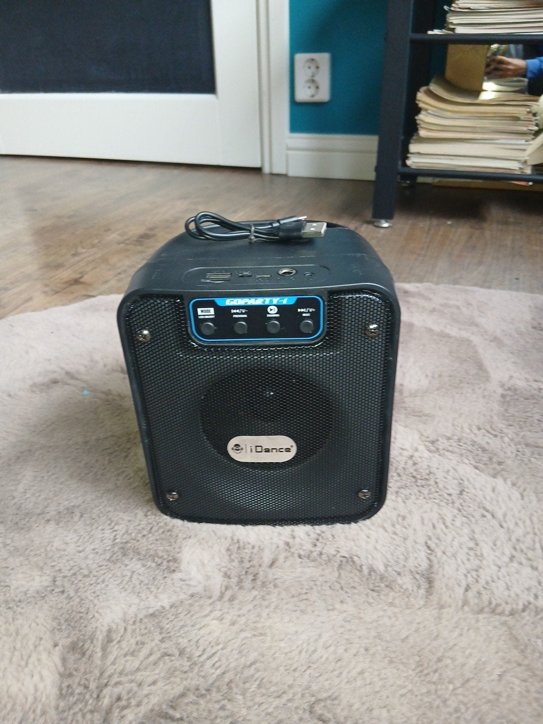 iDance GoParty-1 Bluetooth Speaker met Disco Verlichting, Audio, Tv en Foto, Luidsprekers, Nieuw, Party speaker, Minder dan 60 watt