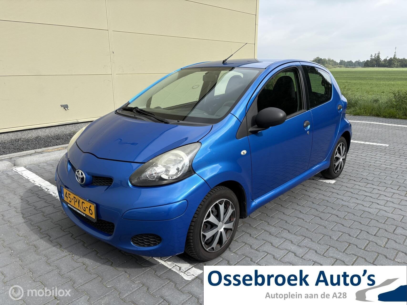 Toyota Aygo 1.0-12V Access 5drs Stuurbkr 214dkm, Auto's, Voorwielaandrijving, Euro 5, Gebruikt, 68 pk