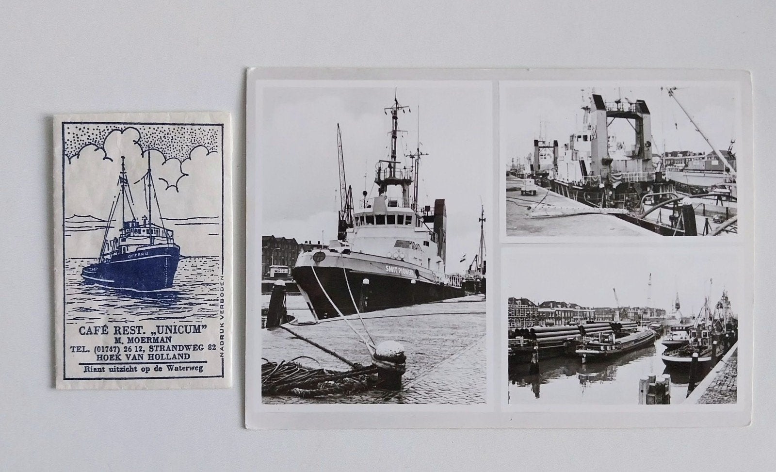 Smit Pioneer en de Oceaan., Verzamelen, Scheepvaart, Kaart, Foto of Prent, Ophalen of Verzenden
