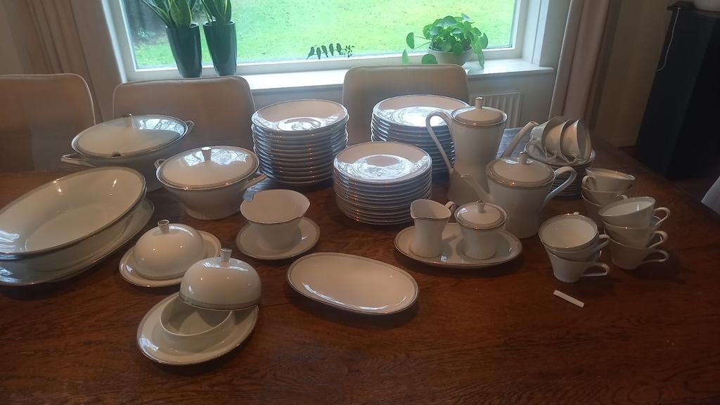 Scherzer Bavaria vintage servies - 12 personen, Ophalen