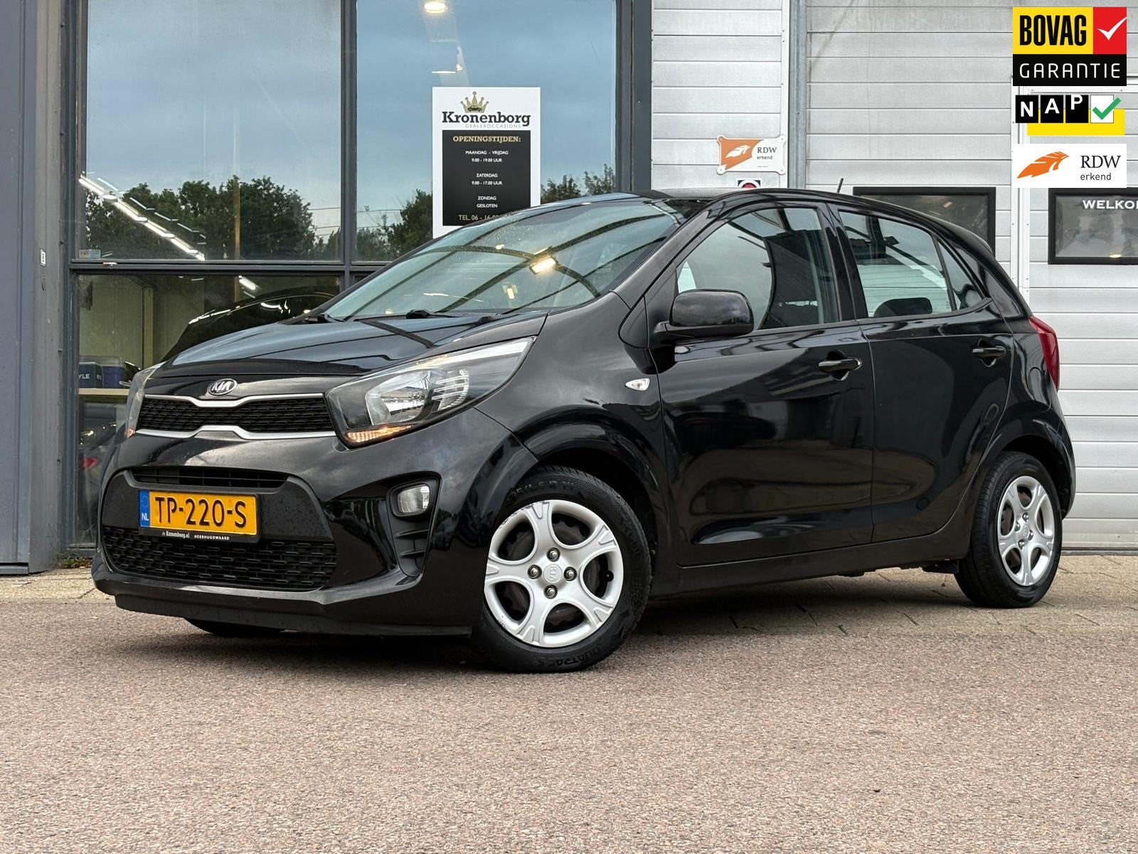 Kia Picanto 1.0 CVVT EconomyPlusLine| NAP| CRUISECR|, Voorwielaandrijving, Dealer onderhouden, Stof, Gebruikt