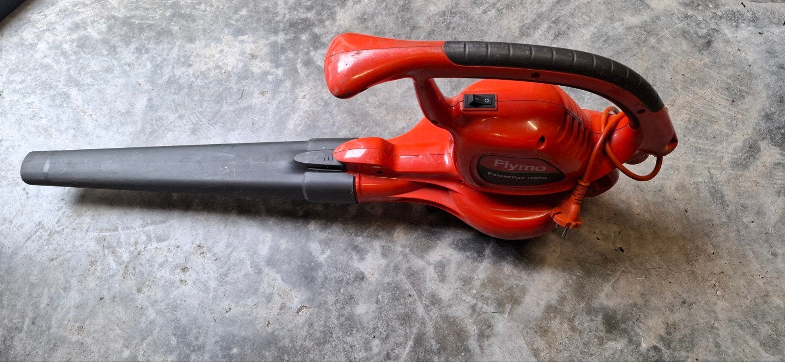 Flymo PowerVac 3000 Bladblazer/Bladzuiger, Ophalen, Gebruikt, Met zuigfunctie, Handgedragen