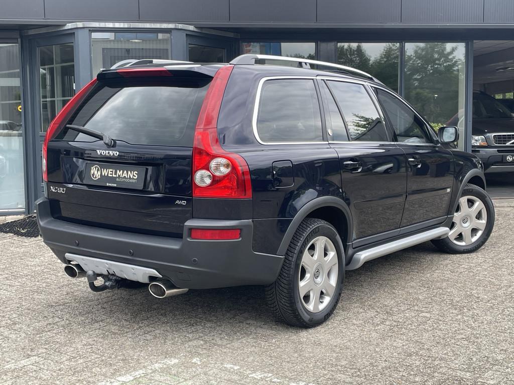 Volvo XC90 4.4 V8 Executive Schuifdak l Trekhaak l 7P, Auto's, Gebruikt, 7 stoelen, Zwart, Leder