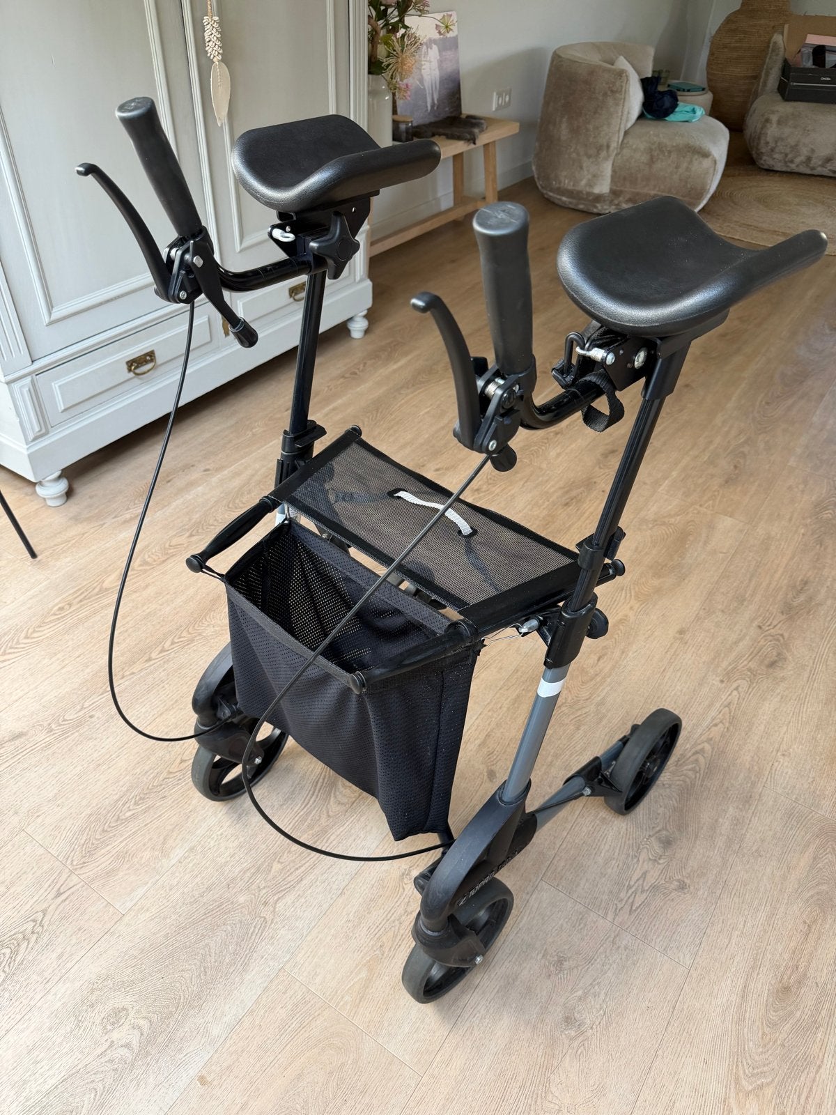 Toppro troja original rollator met schalen, Ophalen, Lichtgewicht