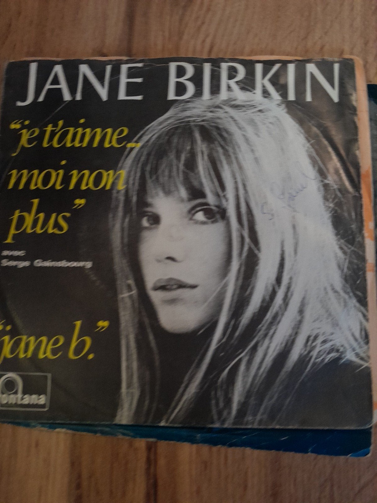 Jane birkin 7inch je t, aime moi non plus, Ophalen of Verzenden, Zo goed als nieuw, Pop