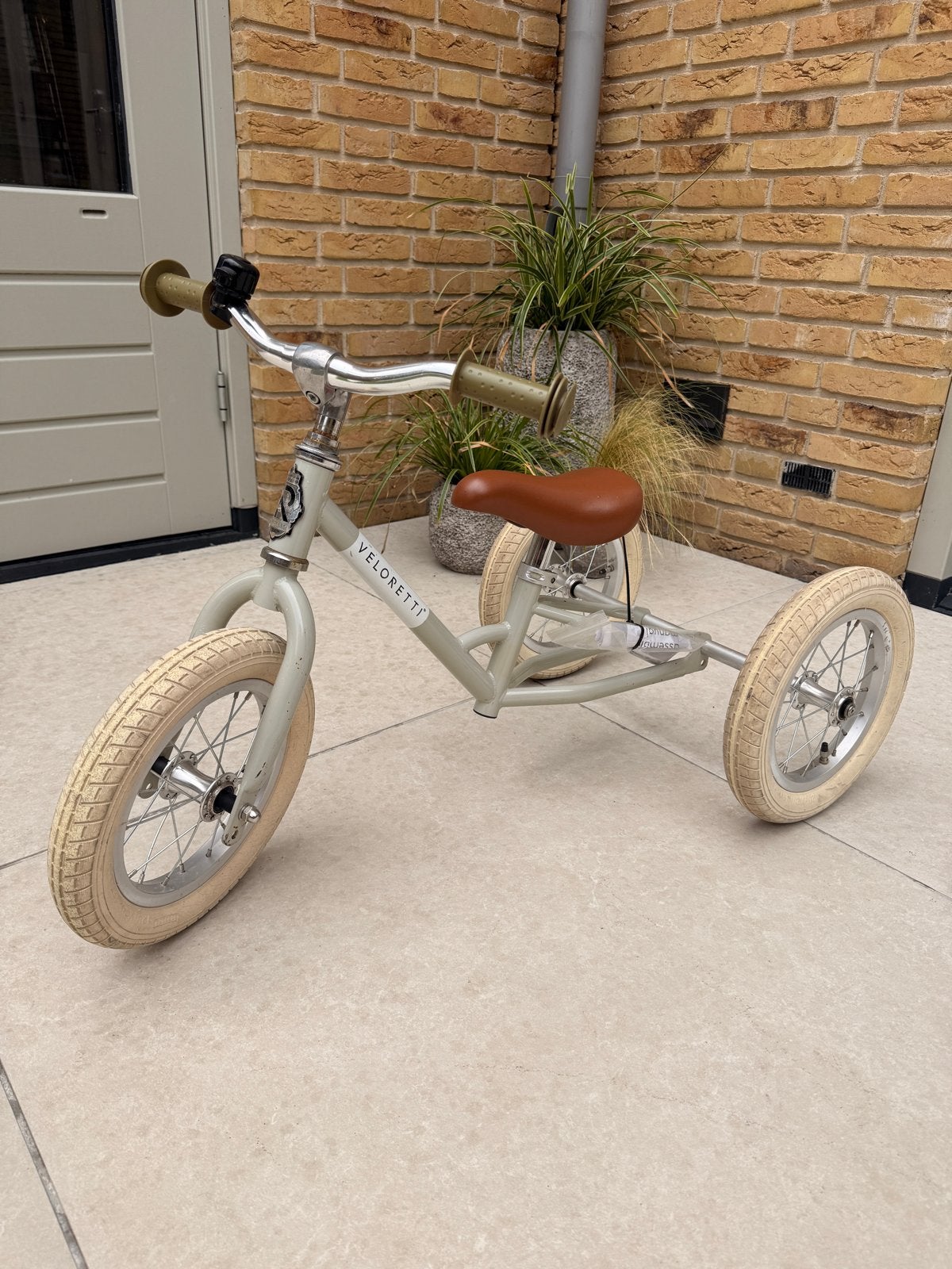 Veloretti Tricycle loopfiets / driewieler - Pebble grey, Ophalen, Loopfiets