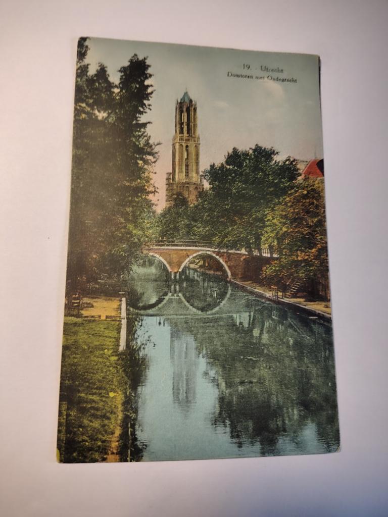 Utrecht Domtoren met Oudegracht, Ophalen of Verzenden