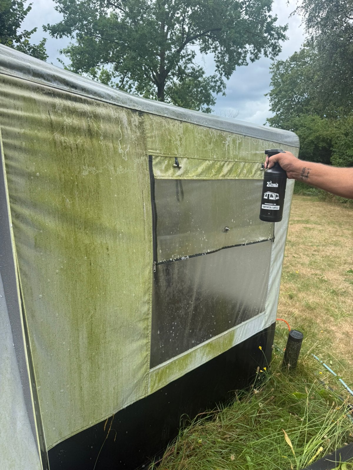Voortent reiniger / schoonmaakmiddel / groene aanslag, Van zijtveld outdoor-living, ., Nieuw, Ophalen of Verzenden