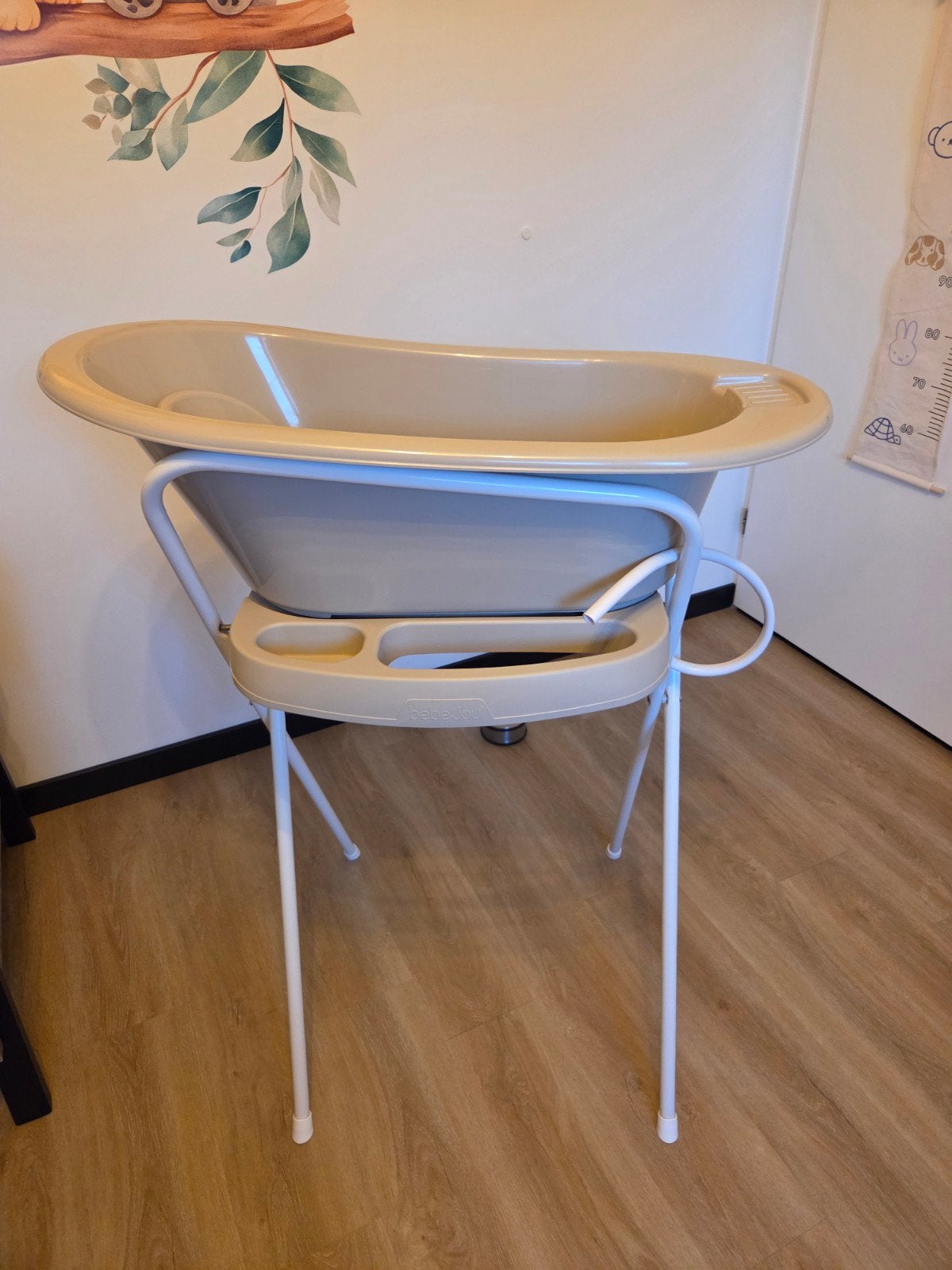 Bébé-jou Babybad click Taupe, Kinderen en Baby's, Badjes en Verzorging, Ophalen, Zo goed als nieuw, Badje, Bébé-jou
