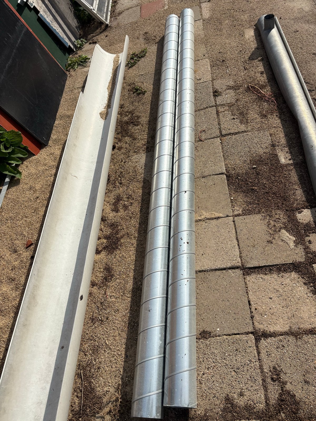 Glijgoot 2x 3 meter, Ophalen, Overige materialen, Gebruikt, 2 tot 4 meter