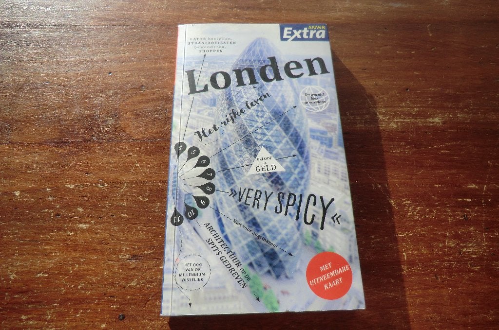 reisgids - Londen - anwb extra (2017), Europa, Ophalen of Verzenden, Zo goed als nieuw, Reisgids of -boek
