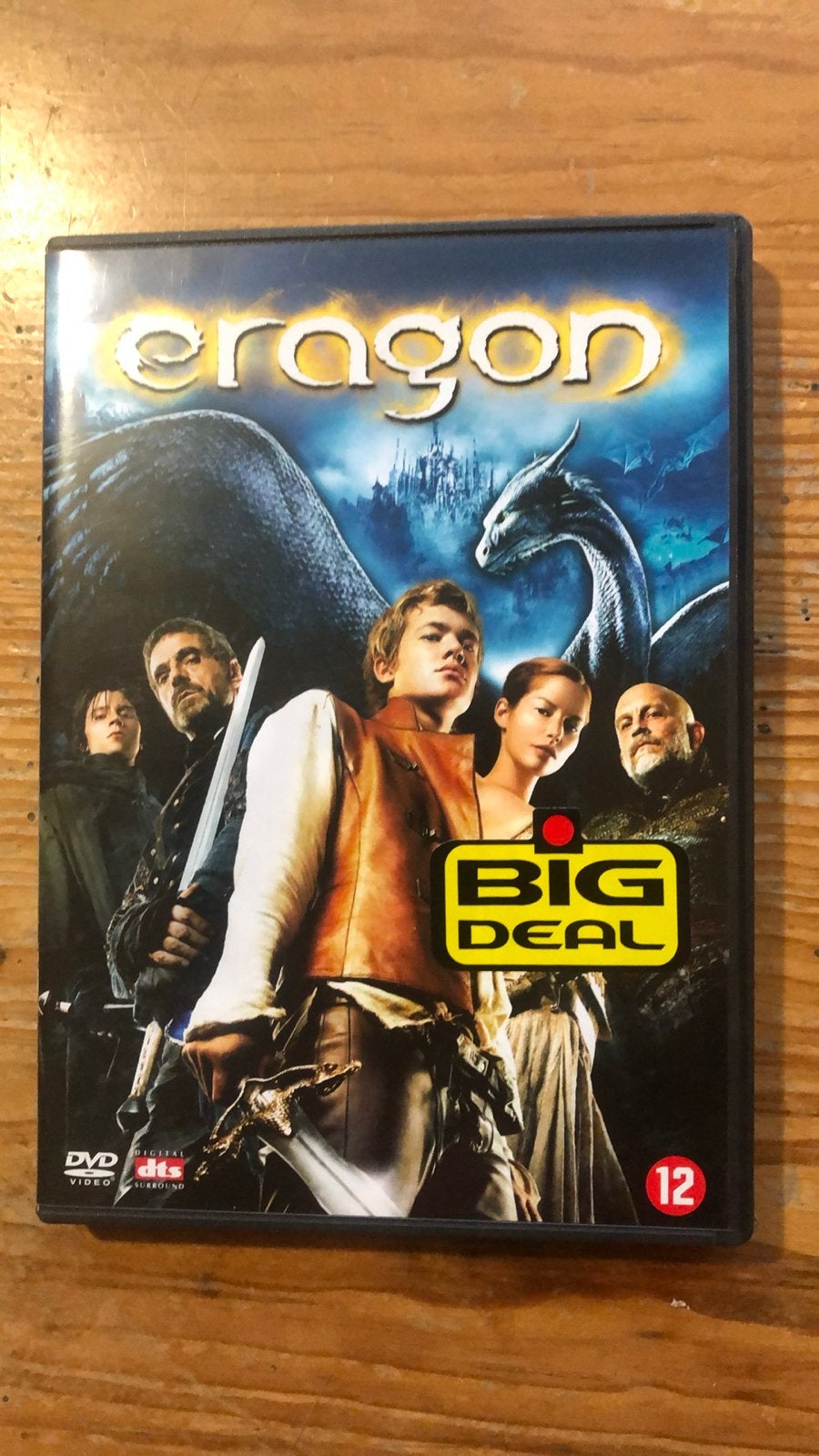 Eragon DVD - Fantasy Avontuur Film, Gebruikt, Nederlands, Fantasy, Vanaf 12 jaar