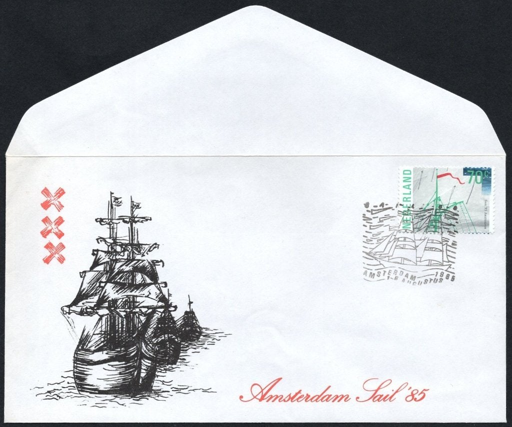 Amsterdam Sail 1985, Verzenden, Envelop
