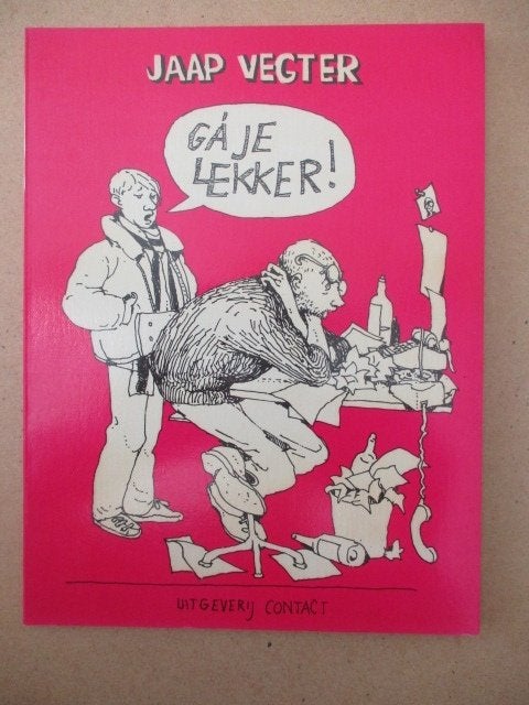 ad000582 jaap vegter - ga je lekker, Eén stripboek, Ophalen, Gelezen