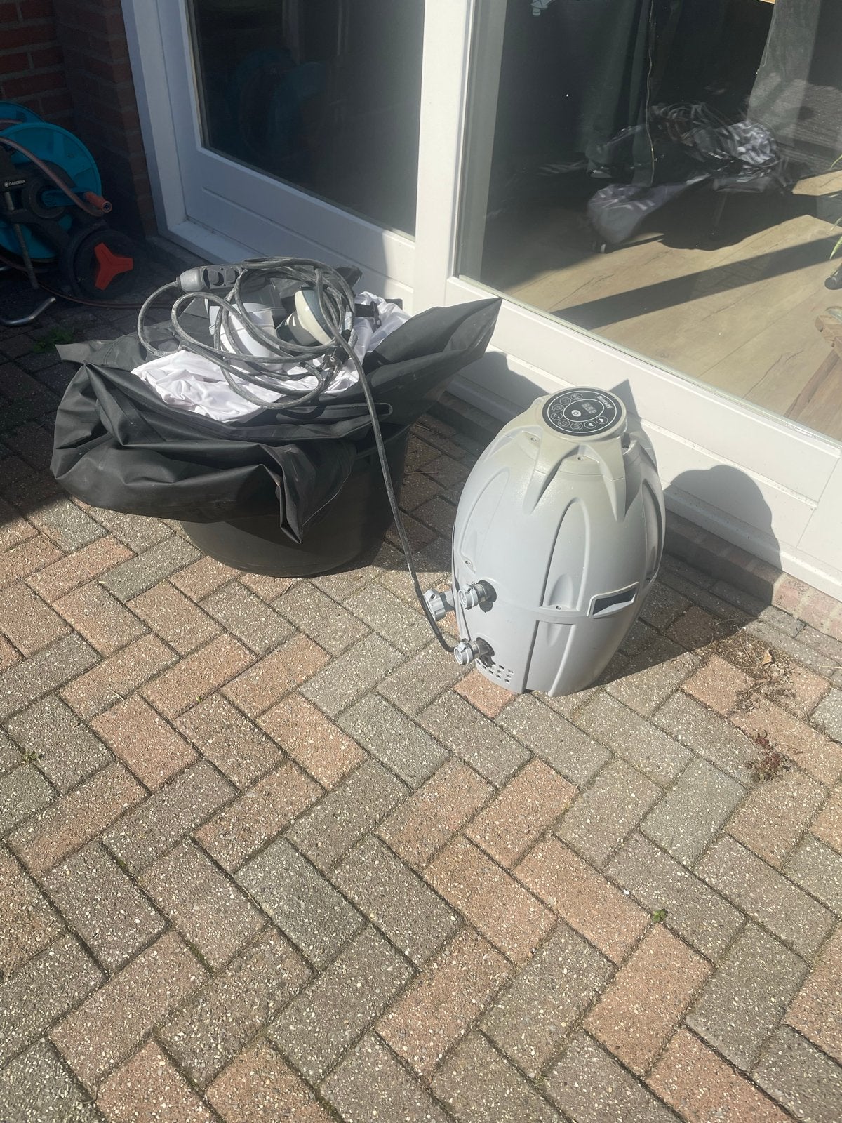 Opblaasbare Spa Jacuzzi - Bestway, Ophalen, Gebruikt, Opzetzwembad