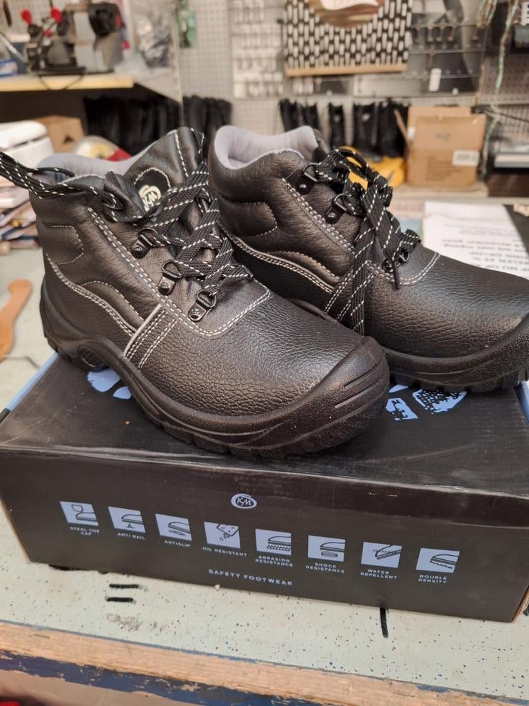 Zwarte Werkschoenen S3, Doe-het-zelf en Verbouw, Ophalen