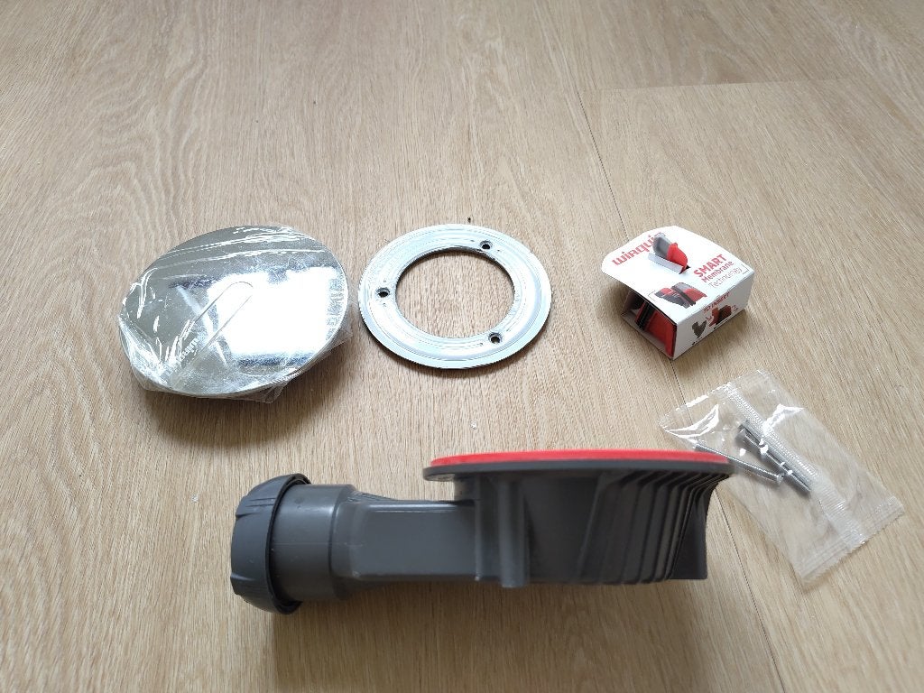 Wirquin smart+ douche afvoer extra plat, Ophalen of Verzenden, Nieuw, Douche