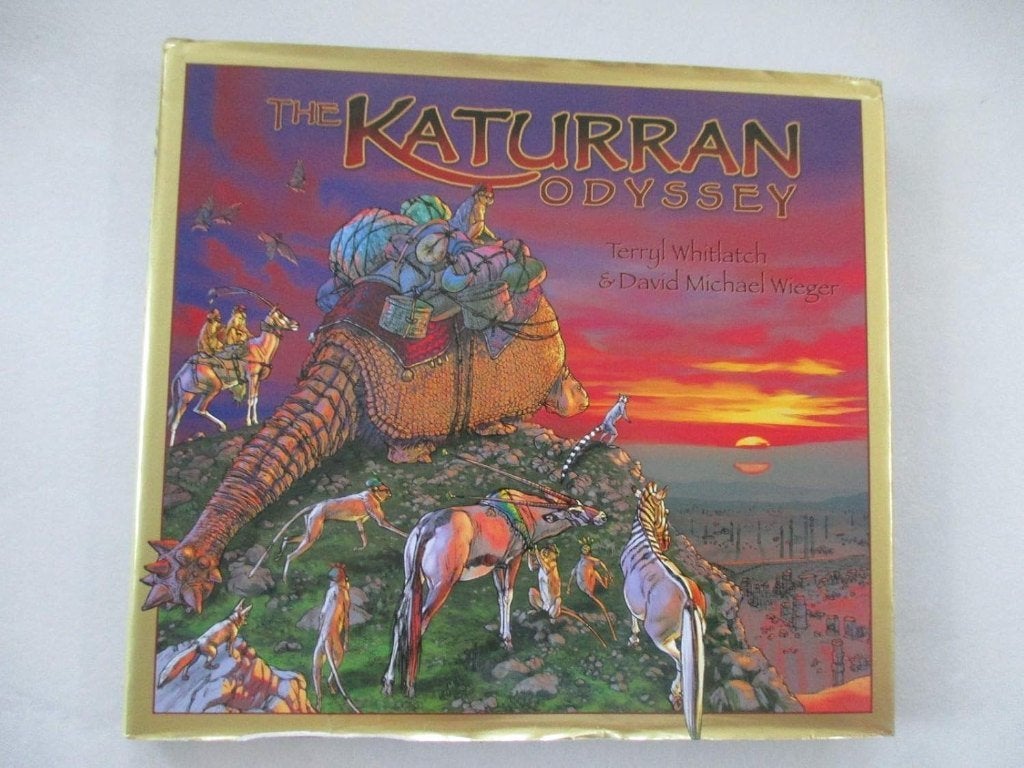 The Katurran Odyssey boek en cd terry Whitlatch Johnson, Verzamelen, Ducoso, Ophalen of Verzenden, Ducoso, Ducoso
