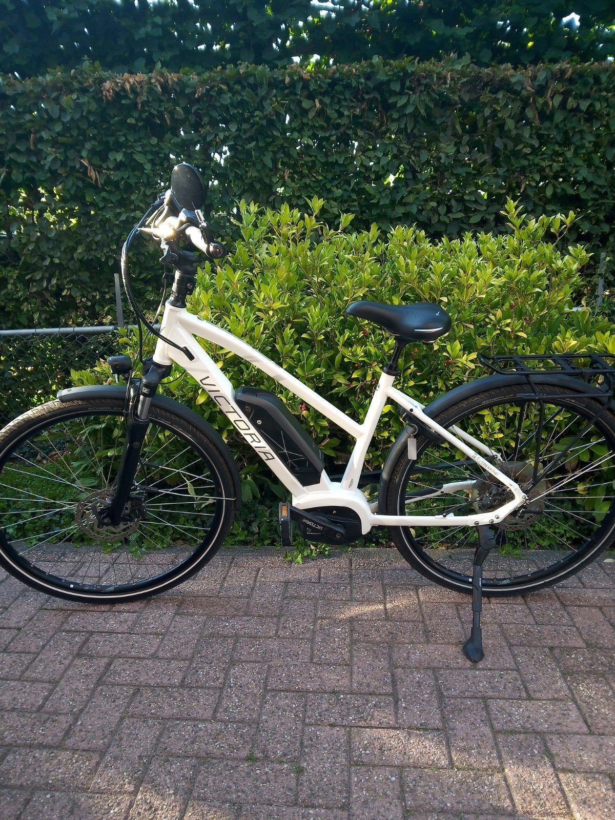 Nette Victoria Trek E-bike 9 versn.Shimano BOSCH Middenmotor, Overige merken, Ophalen of Verzenden, Zo goed als nieuw, 47 tot 51 cm
