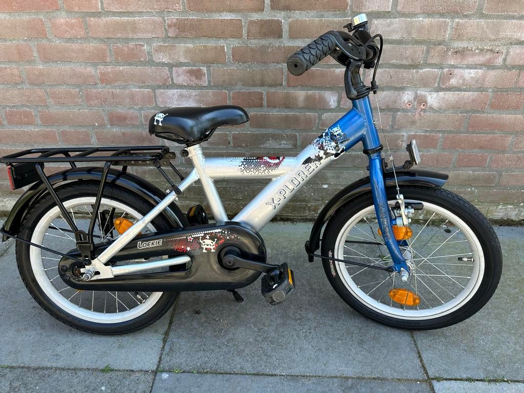 Loeki Explorer 16 inch kinderfiets, Ophalen of Verzenden, Zo goed als nieuw