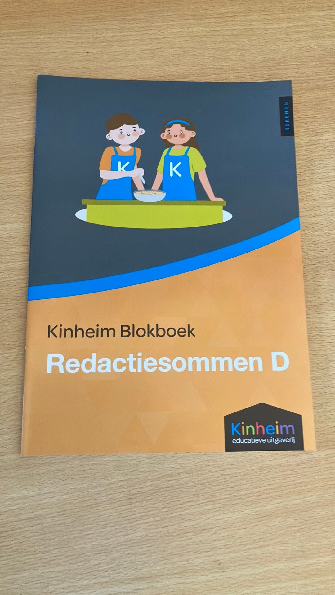 Kinheim blokboek redactie sommen d voor de bovenbouw, Ophalen of Verzenden, Zo goed als nieuw, Overige niveaus, Nederlands