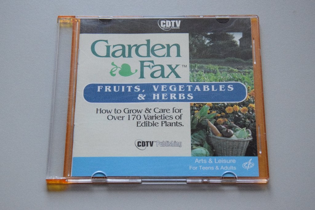 Commodore CDTV : Garden Fax - Fruits, Vegetables & Herbs, Puzzel en Educatief, 1 speler, Ophalen of Verzenden, Zo goed als nieuw