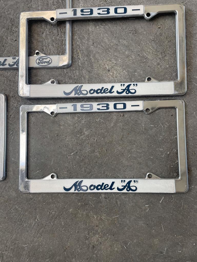 Kentekenplaathouder Ford Model A (1928, 1930, 1931), Auto-onderdelen, Ophalen, Gebruikt, Ford