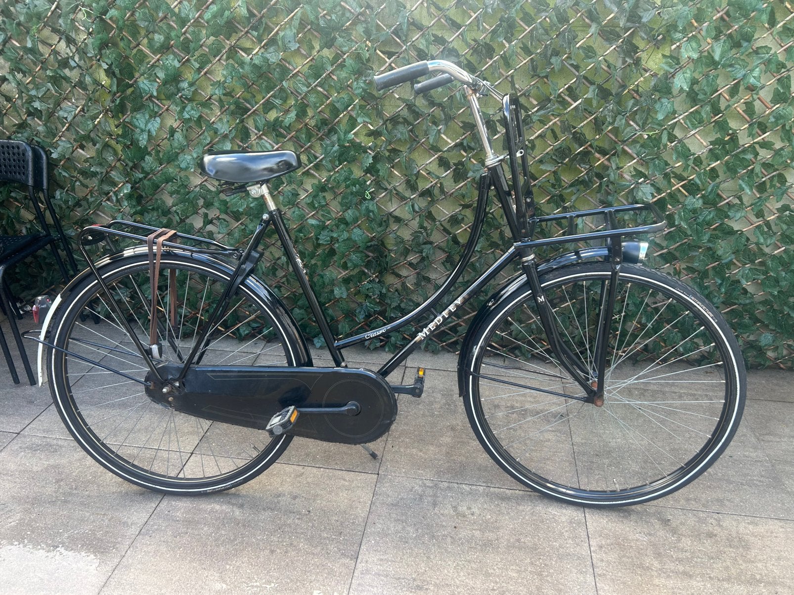 Omafiets met voorrek, Fietsen en Brommers, 53 tot 56 cm, Ophalen of Verzenden, Zo goed als nieuw