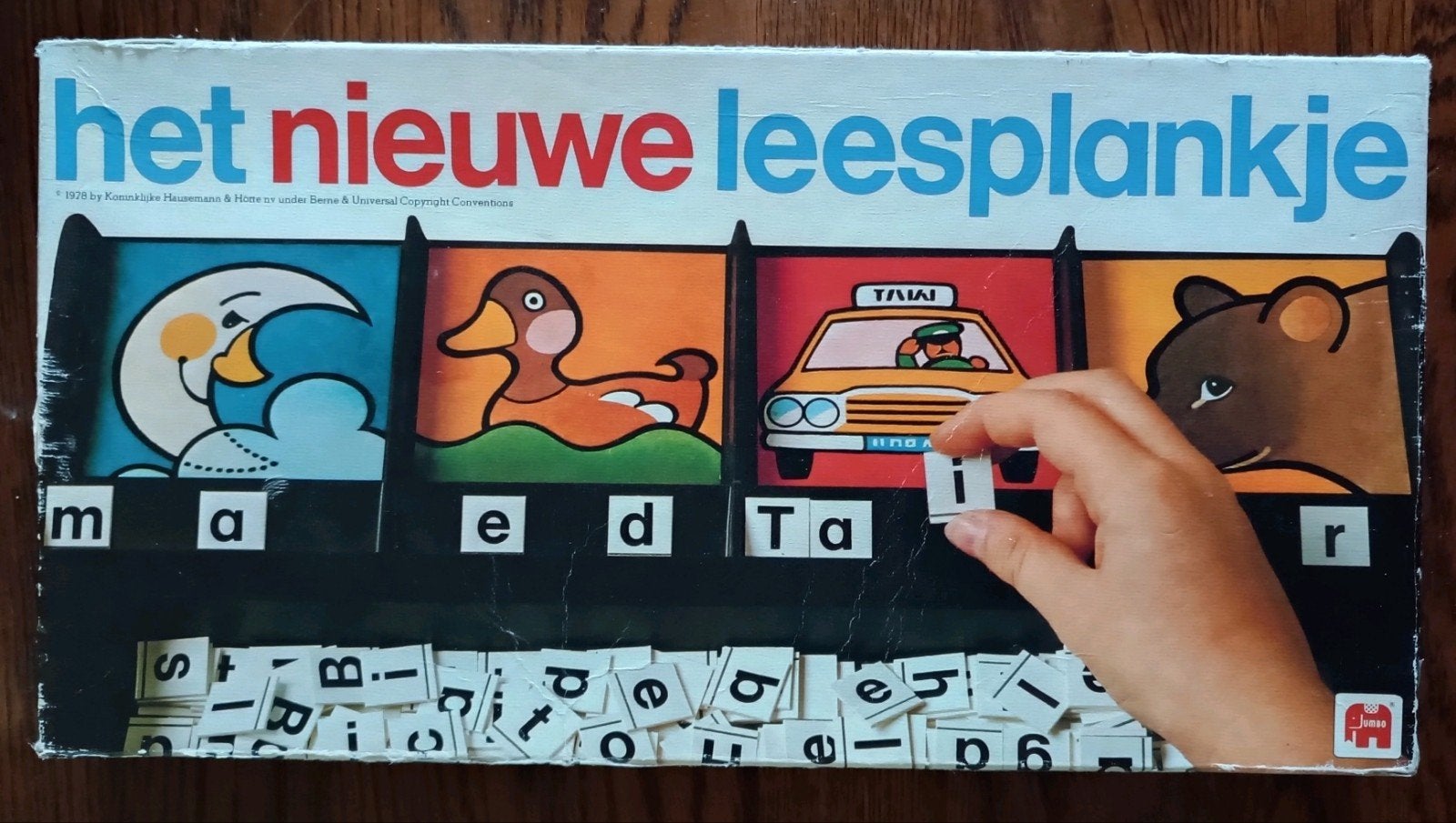 Het Nieuwe Leesplankje Jumbo 1975, Kinderen en Baby's, Speelgoed | Educatief en Creatief, Gebruikt, Taal en Lezen, Ophalen of Verzenden