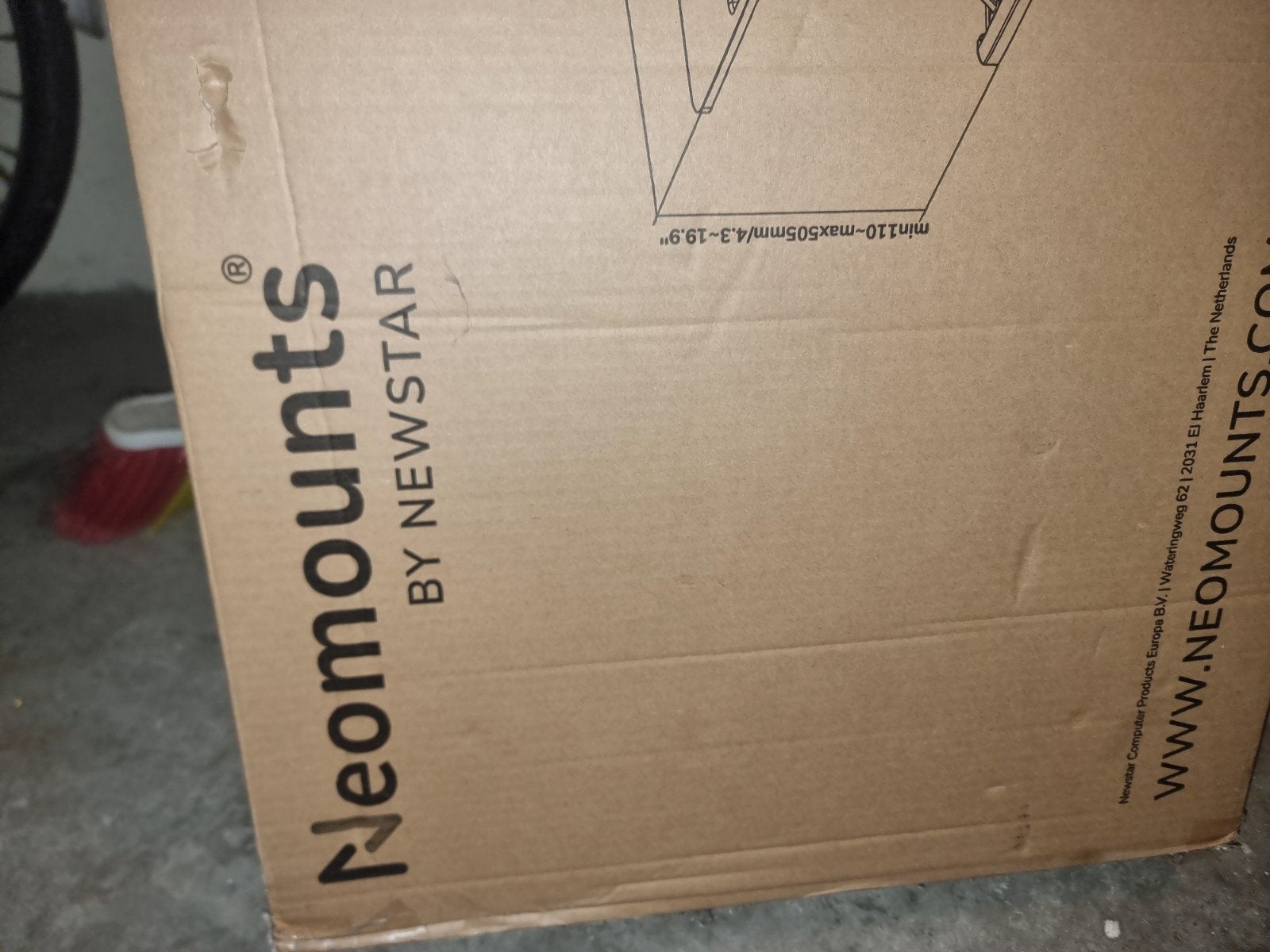 Neomounts by Newstar Zit-sta werkplek, Zit-sta bureau, Ophalen of Verzenden, Overige merken, Nieuw