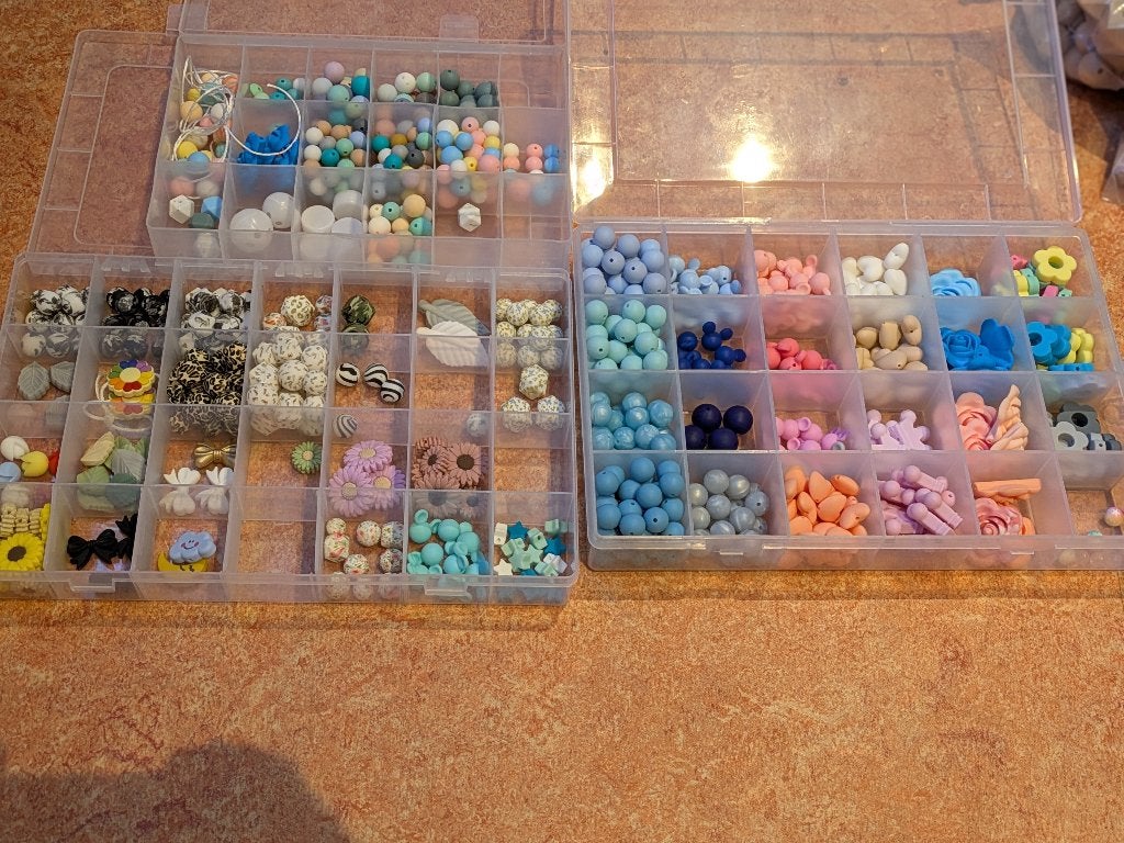 Siliconen kralen, Hobby en Vrije tijd, Kralen en Sieraden maken, Ophalen of Verzenden, Nieuw, Kraal