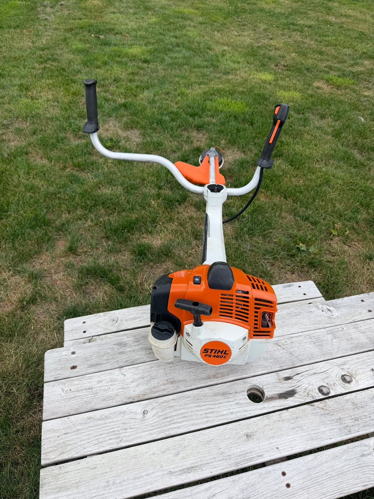 ‼️ Stihl fs460c bosmaaier ‼️, Tuin en Terras, Ophalen, Gebruikt, Benzine