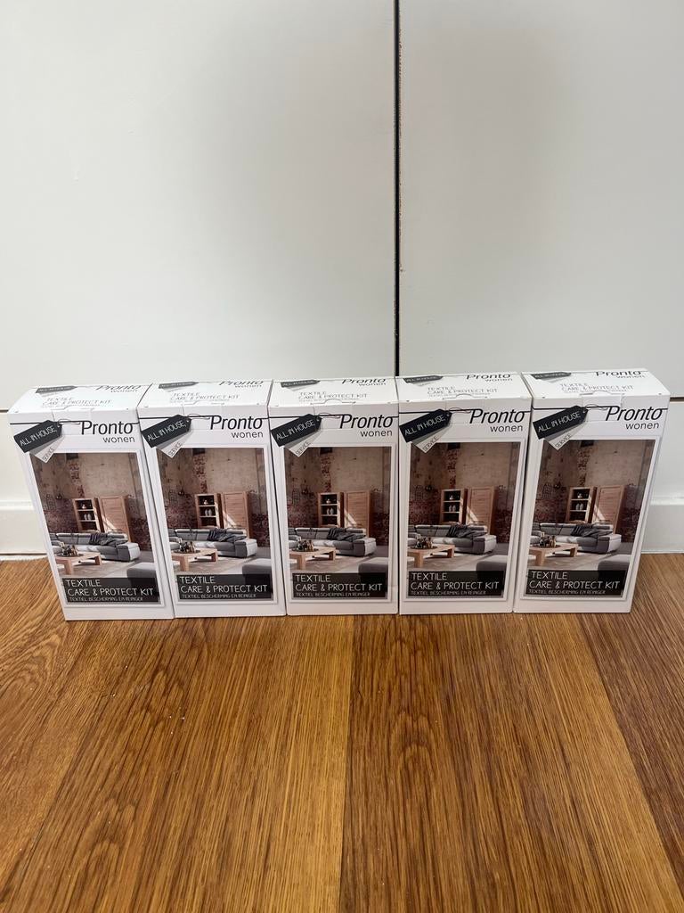 Pronto Wonen Textiel Care & Protect Kit (5 stuks), Ophalen, Overige typen
