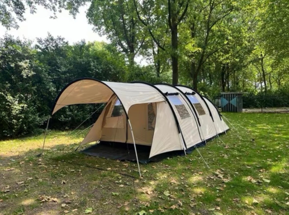 Obelink Porto Ercole katoenen 4 persoons tent, Caravans en Kamperen, Ophalen, Gebruikt, Tot en met 4