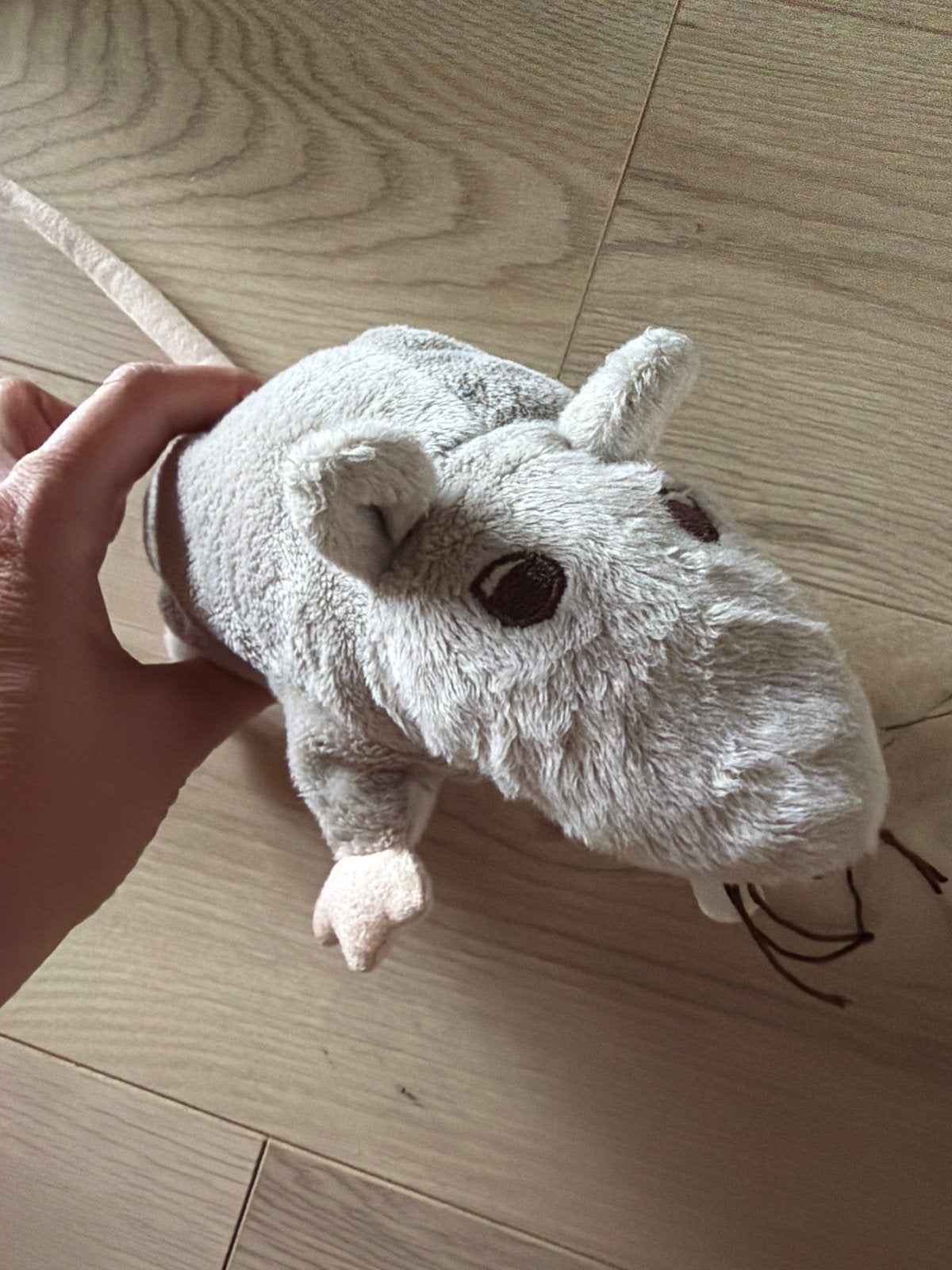 IKEA GOSIG RÄTTA knuffel rat grijs - nieuw, Kinderen en Baby's, Speelgoed | Knuffels en Pluche, Muis, Grijs, Nieuw, Ophalen of Verzenden